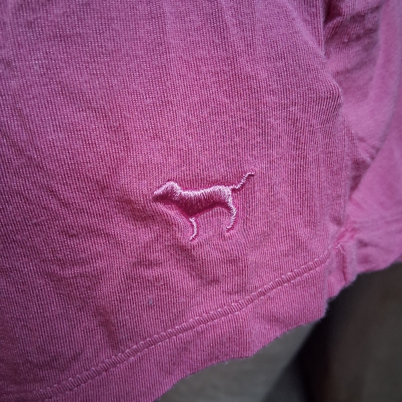 PINK Victoria's Secret Long Sleeve Cut Out Blouse - Picture 2 of 7